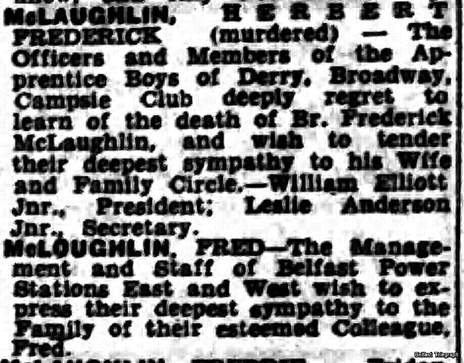 OnThisDayPIRA's tweet photo. #OnThisDay in 1976 the IRA murdered George Rankin &amp; Fred McLaughlin. Customers shot at the Cavehill Inn, formerly "Crangles" near Westlands, N. Belfast. N Ireland. Mr McLaughlin`s wife was among the injured &amp; her father was also present  #OTD. Robert Mallon was in court (Article) https://t.co/Howyi1hz5v