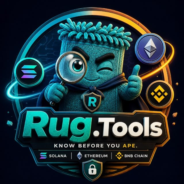 enogieX's tweet photo. @fyrechartz for every ticker you see, ensure you pass it through @Rug_tools 
it's my on the go DYOR tool, best of the best ong! https://t.co/LinsPel8x6