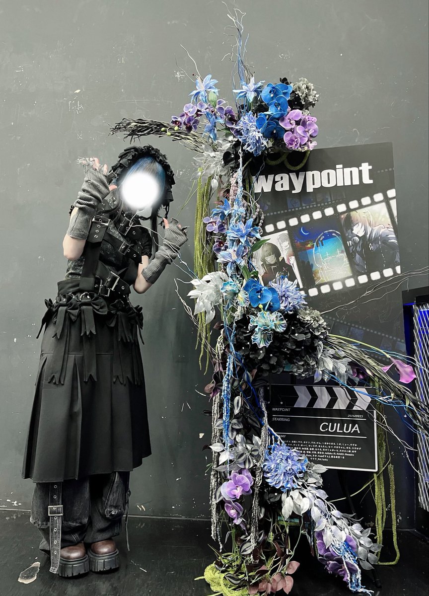 culua0211's tweet photo. 改めまして、
CULUA ONE-MAN LIVE「WAYPOINT」ありがとうございました⸝⸝꙳

昼　夜　ギュッと詰め込みました-_-ｂ 人生の中の一ページ~とても幸せな一日でしたっ

#1stWAYPOINT https://t.co/v7hxhi7sl1