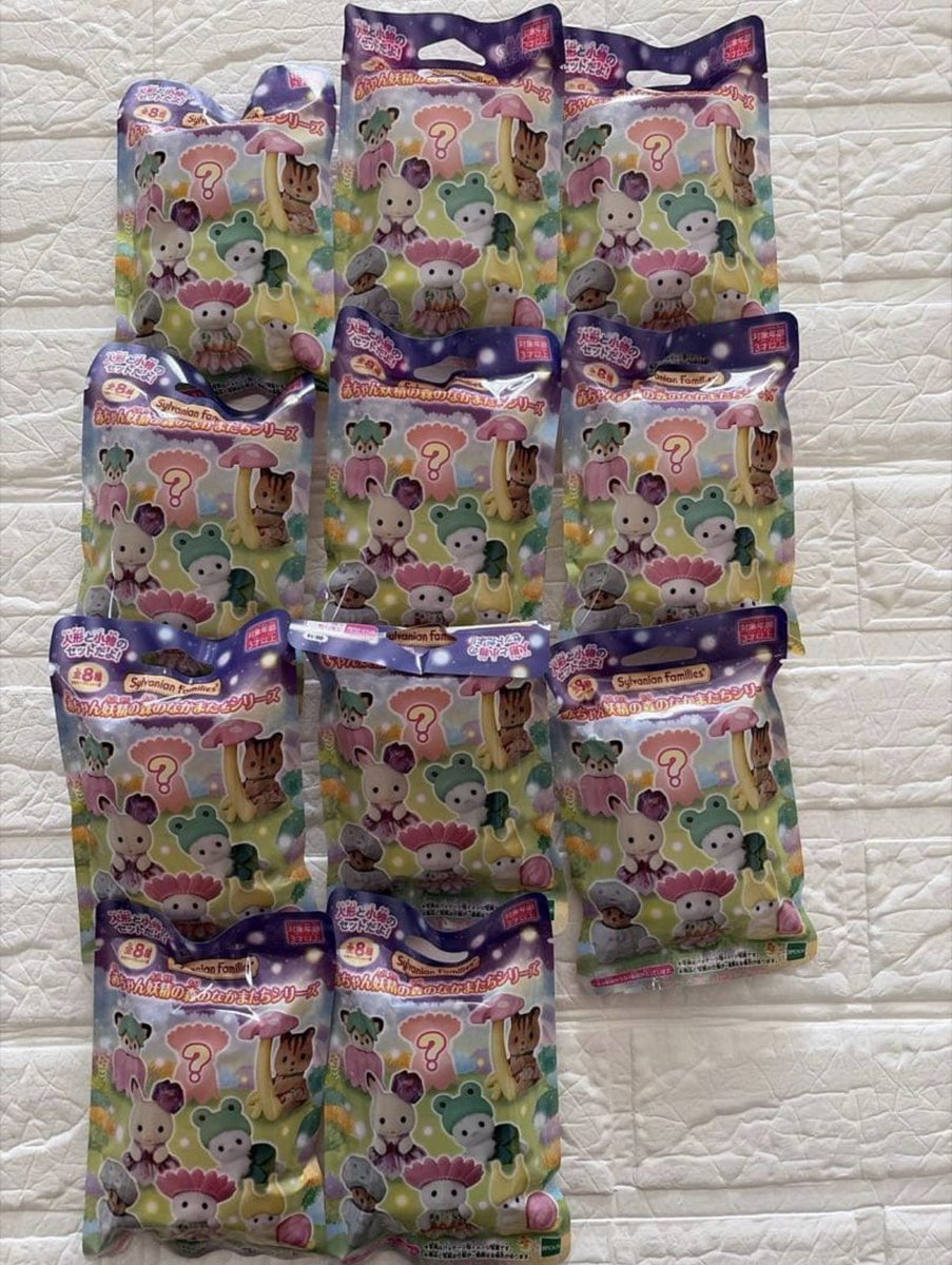 critteries's tweet photo. haloOo apakah ada yang mau blind bag fairy forest ini 66.500 (exc. tax) ready jp 🇯🇵 bisa dm aku buat join GO baru critterie yaa 🙆‍♀️💗 https://t.co/oKS5EpBDGh