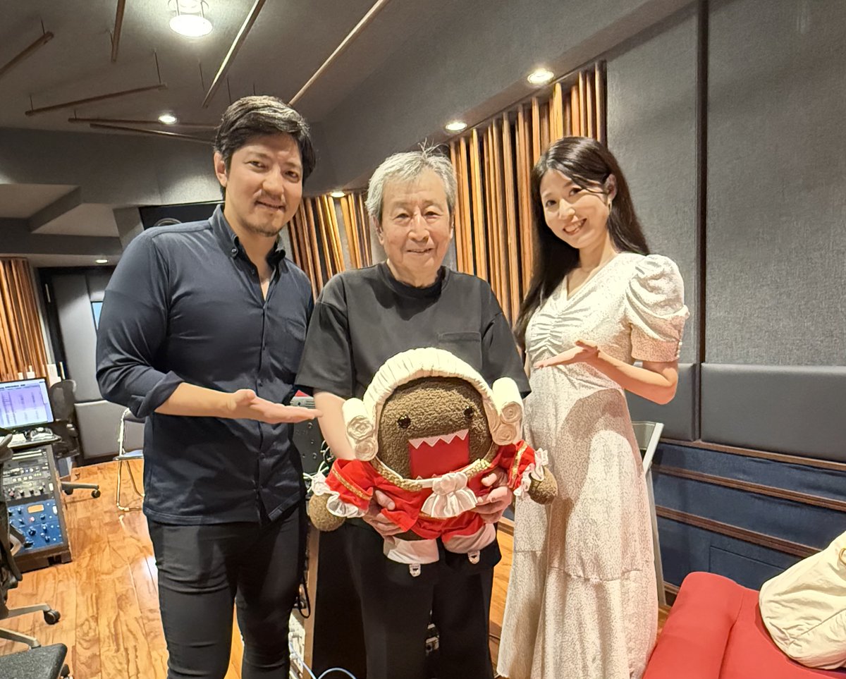 nikikai21's tweet photo. 本日、Sop.#高橋維 がNHK「名曲アルバム」の収録に臨みました。 
#円光寺雅彦 マエストロ指揮 #東京フィル、Br.#大西宇宙 さんとの共演で、収録したのは2オクターブ半の音域を要する超絶の難曲🙀🙀🙀

曲名、放送日は後日お伝え致しますのでお楽しみに‼️ https://t.co/QQUoGjtJRJ