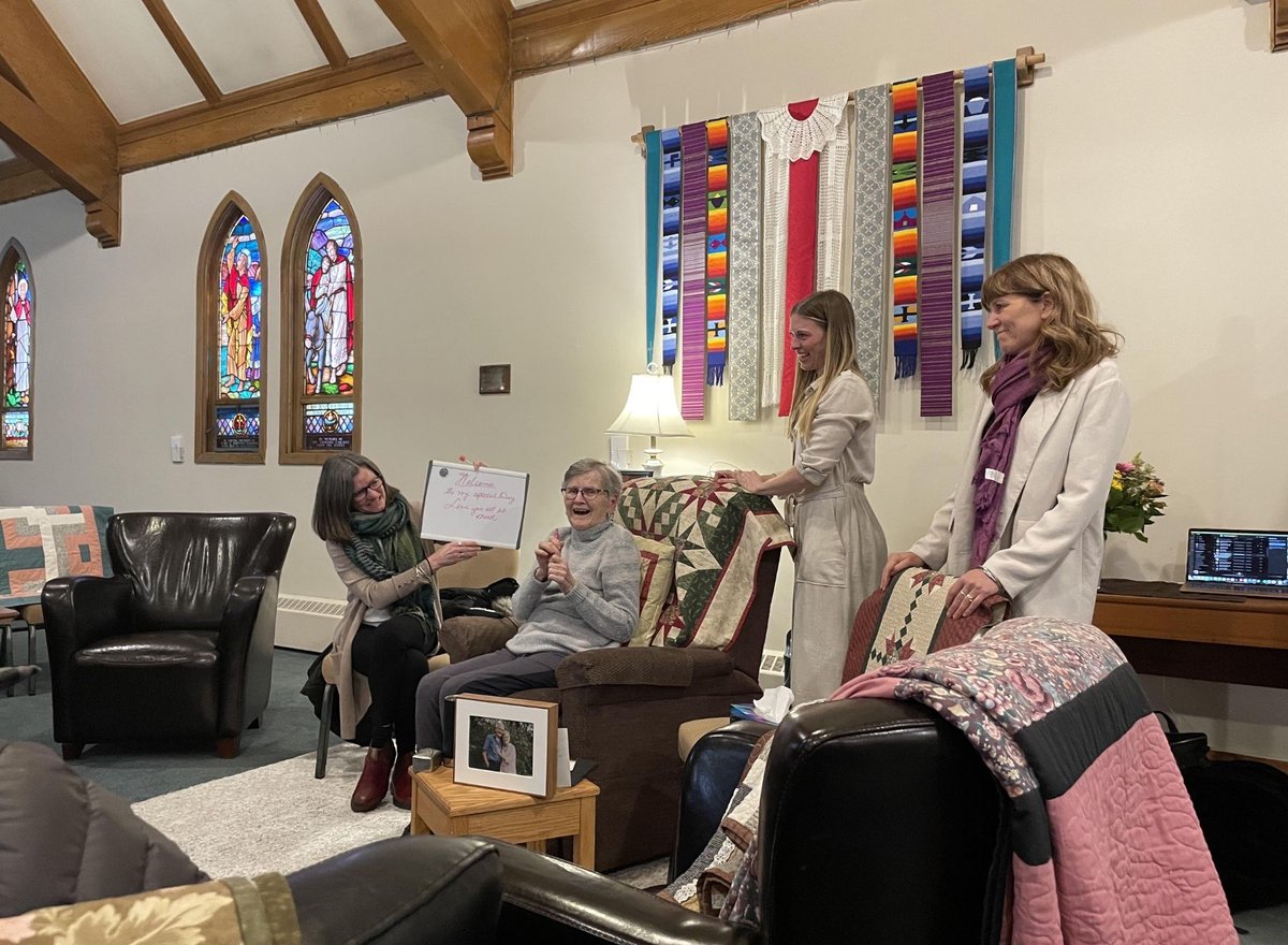 Protestia's tweet photo. In 2022, a Canadian church hosted a ‘physician-assisted suicide’ in its sanctuary, ending the life of an 86-year-old congregation member. 

They called it a “crossing over ceremony.” 🧵 https://t.co/CRVloTwjjs