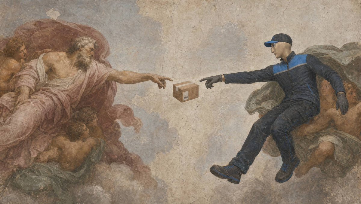 opcodesec's tweet photo. Culture eats strategy for breakfast.

I've been investing in crypto since 2017. Been in DeFi and in the trenches since 2021. Witnessed every narrative and ridden every trend. I lean heavily toward real and useful utility, but if the last cycles taught me one thing, it's that meme culture is here to stay.

I've been on @base since weeks after it went live. Even today, 90% of the onchain payments I process run through Base. Over the past years, Base has been the home of DeFi and memes on EVM. The builder economy is established and the mindshare is set in stone.

B20 assets on Base are how tokenized stocks were always meant to work. 1:1 backed and paying out dividends exactly like they should. For me there's no doubt Base rises to the top of the tokenised stock meta.

I firmly believe the memestock narrative has only just begun. It's going to find its footing on Base, the chain that led the EVM meme cycle last bull market. Hundreds of new, fully backed tokenised stocks are coming to Base, and with that, to @Stonks_Exchange.

Which brings me to the Delivery Guy. 📦

You know the Stonks guy. Now put him in a Prime delivery vest.

Every person reading this has stood at the window refreshing the tracker. "Your driver is 3 stops away." Nobody needs this meme explained. That's the whole point. Delivery Guy goes out, and Delivery Guy always delivers on time.

$DGUY has become the biggest @amazon memestock on Base and the top meme on Stonks Exchange, the #1 memestock launchpad on Base.

@StonksDGUY also comes with the Amazon Prime for memestocks on Base.

https://t.co/6Utxzo0eVf

if (wallet.DGUY_usd >= 14.99) { prime = true; }

Hold $14.99 worth of $DGUY and you're a Prime member. Benefits are not just free shipping. Something better:

- Prime members can review projects launched on Stonks Exchange
- The top reviewed projects become eligible for buys from the Prime Fund treasury
- Those buys get airdropped to $DGUY holders

You hold one token and get delivered exposure to the best launches on the platform, influenced by $DGUY holders themselves. Curators, not exit liquidity.

Then the flywheel. The $DGUY portion earned from pool fees gets burned. More volume → more fees → more burn → less supply. Volume doesn't just pass through, it shrinks the supply. Closing in on 4% burned already at the time of writing this.

Why it's designed like this:

- $14.99 is cheap enough for anyone, costly enough that farming reviews isn't free
- Reviews give holders a job
- Airdrops reward holding
- Burn ties activity to supply

Every piece feeds the next one.

Most memes promise a delivery. The delivery guy comes with a tracking number.

Status: out for delivery.