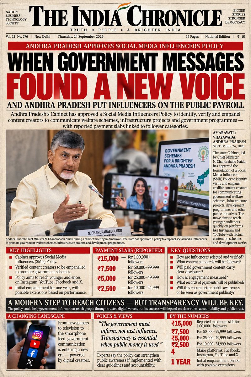 deepCH_2's tweet photo. @IndianTechGuide #AndhraPradesh #InfluencerPolicy #SocialMediaInfluencers https://t.co/2pr111RpC8