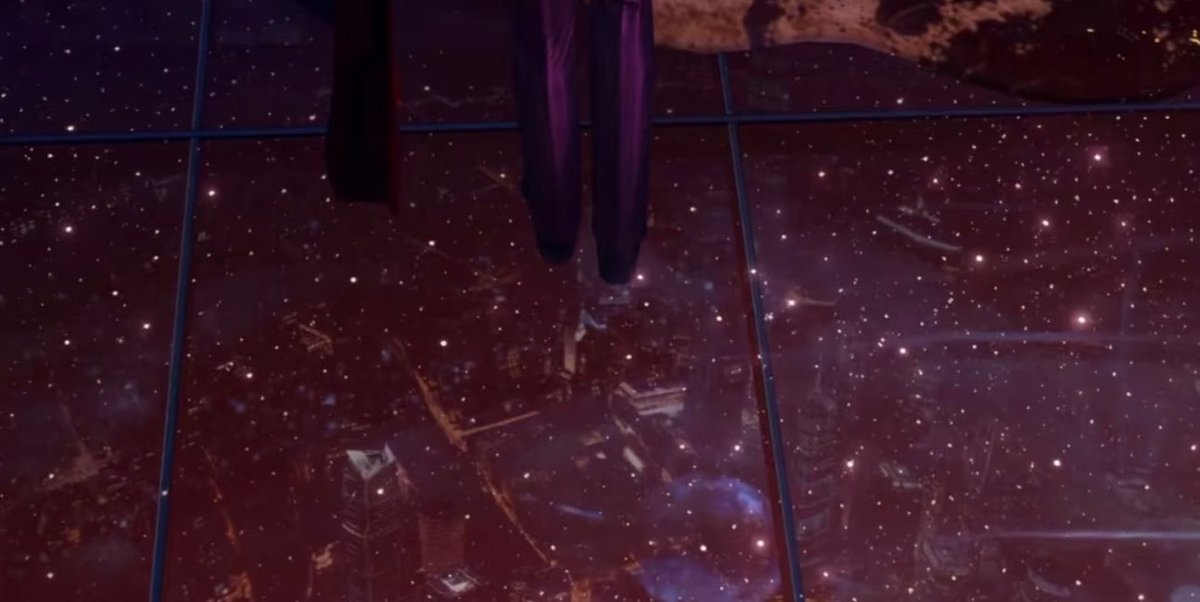 aerisxav's tweet photo. Guyss someone pointed out this detail 😭 xvmc were in an aircraft ...the floor is transparent you can see the city underneath them 🫪 https://t.co/wmoBbgNEGy