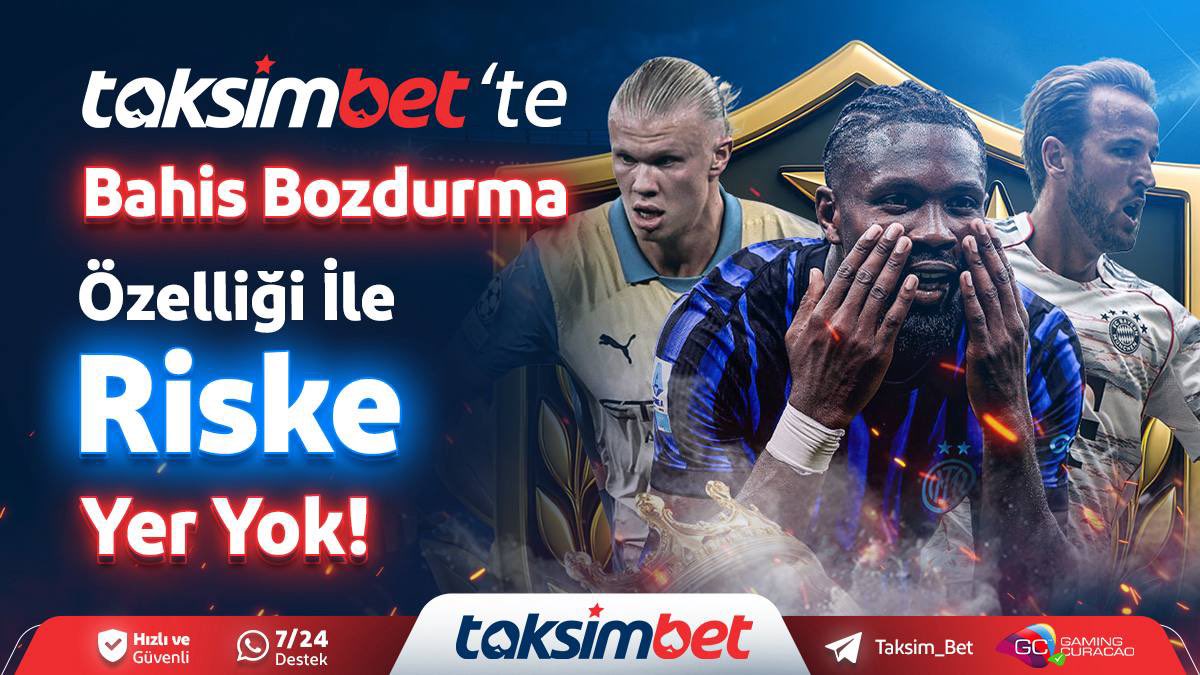 TaksimBet_1's tweet photo. 🏆 #TaksimBet ‘te Bahis Bozdurma İle Kaybetmek Artık Çok Uzak❗️

⚽️ Riske Girmek İstemiyorsun,Bahsini Bozdur Belirtilen Kazanç Tutarını Al💰

🔥 Zor Olan TaksimBet ‘te Kaybetmek🔥

🎯 Kazanmak için neyi bekliyorsun ? https://t.co/lCZy334KZU 👊 https://t.co/243f2qzLwE