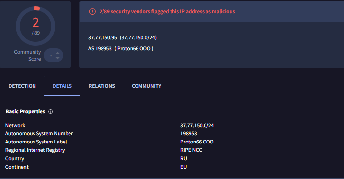 OpcodeIntel's tweet photo. @malwrhunterteam @skocherhan @smica83 https://t.co/W4NjY6mzWN