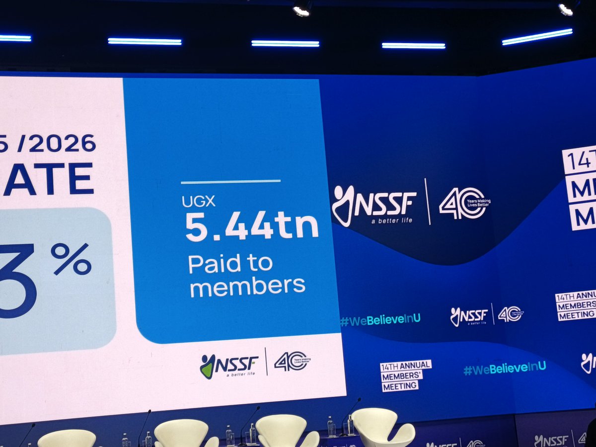 TitusJjemba's tweet photo. New NSSF Interest Rates is Out. This Interest Rates is effective on 01st/ 07/2025 to 30th/ 06/2026. https://t.co/ruCW68b4iR