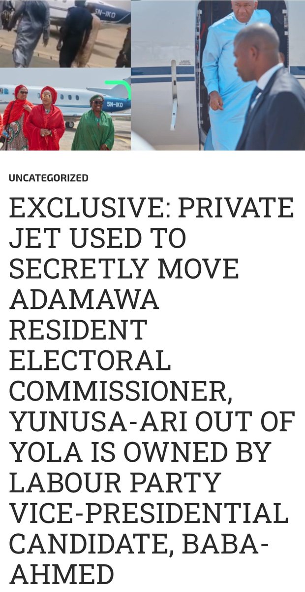 Udoh_D's tweet photo. This is the 2023 LP Presidential campaign expense report published by @AishaYesufu. The itemized campaign expenses do not list any expenditure for aircraft or helicopter hire, nor is there any indication that such expenses were captured under any of the categories in the Activity/Resource Report.

In fact, during the campaign, media reports suggested that the aircraft used by @PeterObi was owned by his running mate, Datti Baba-Ahmed.

Until evidence is provided to the contrary, the available financial records do not show that the Obi-Datti campaign paid for aircraft or helicopter hire. The claim therefore remains that Obijackson availed his helicopter to Peter Obi for political campaign use during the 2023 Presidential election.