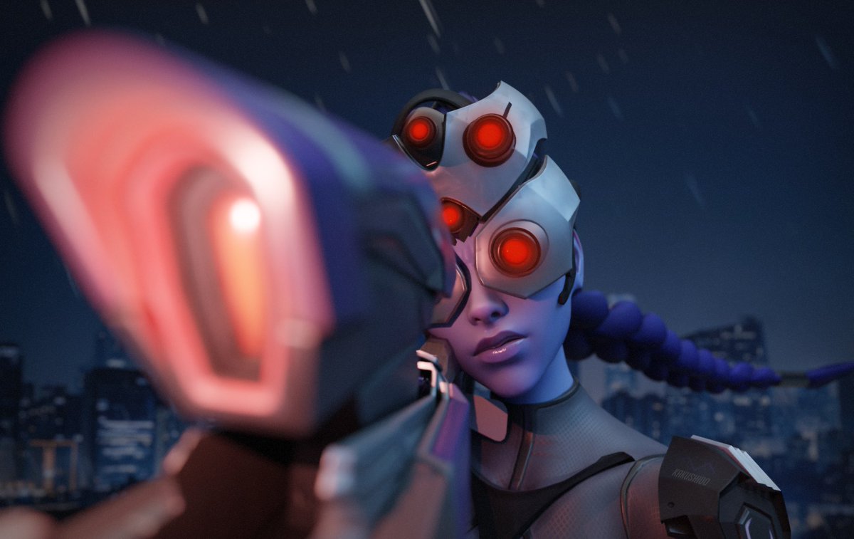KakuShido_Moon's tweet photo. No one can hide from my sight
#Widowmaker  #overwatch #blender #overwatchfanart https://t.co/CcMwGp9ZlE