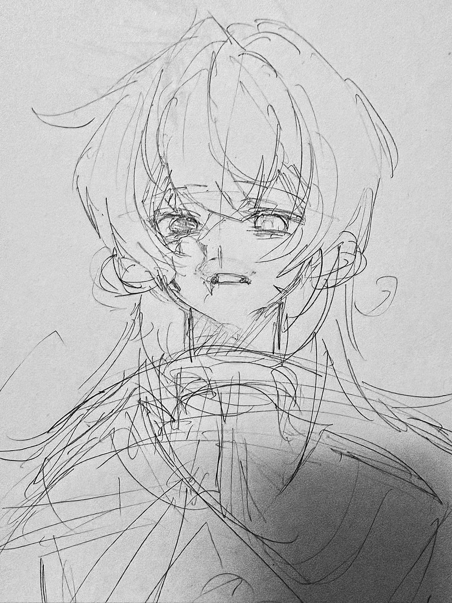 sopa_zaru's tweet photo. 明らかにラフの方が良い https://t.co/75rKJ28uPS