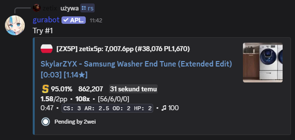 zetix5p's tweet photo. can't even SS a 1 star i guess im "washed" https://t.co/XWV50wrvmn