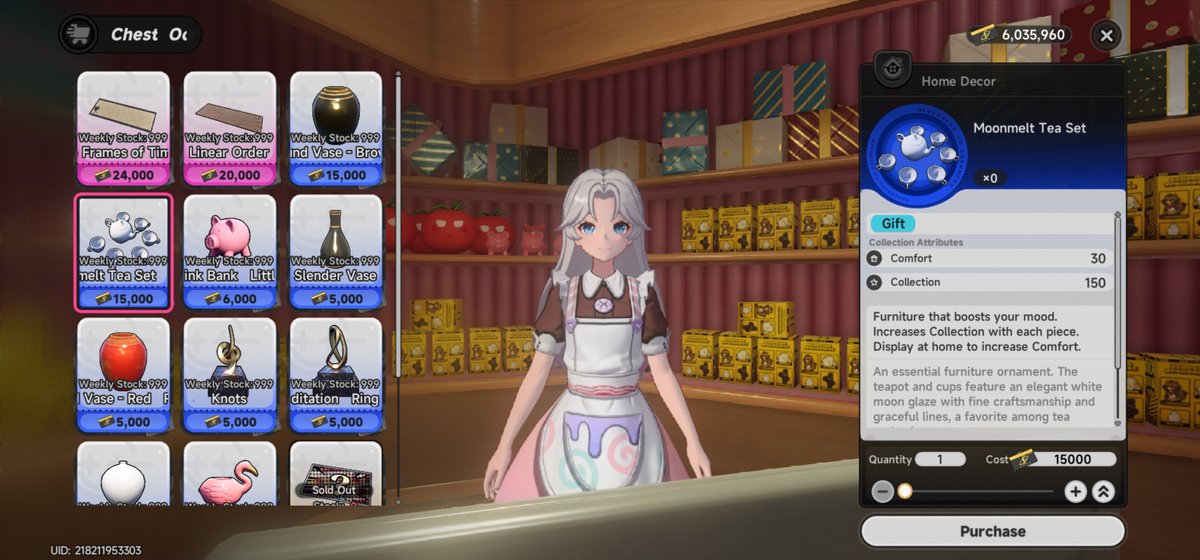 FroGGyNTE's tweet photo. Best Black Bird Bond Gifts in NTE 1.4 🖤

• Moonmelt Tea Set, +400 Bond
Location: Oops! Chest Gift Shop

• Ring Meditation, +200 Bond
Location: Oops! Chest Gift Shop

• Gubichi Original Flavor Chips, +100 Bond
Location: 2-Four Convenience Store or Gubichi Vending Machine

Easy gifts to grab if you want to raise Black Bird's Bond quickly 👀

(Follow and like for more FroGGy news)

#NTE #NevernessToEverness #NTEネバエバ #NTECreator
