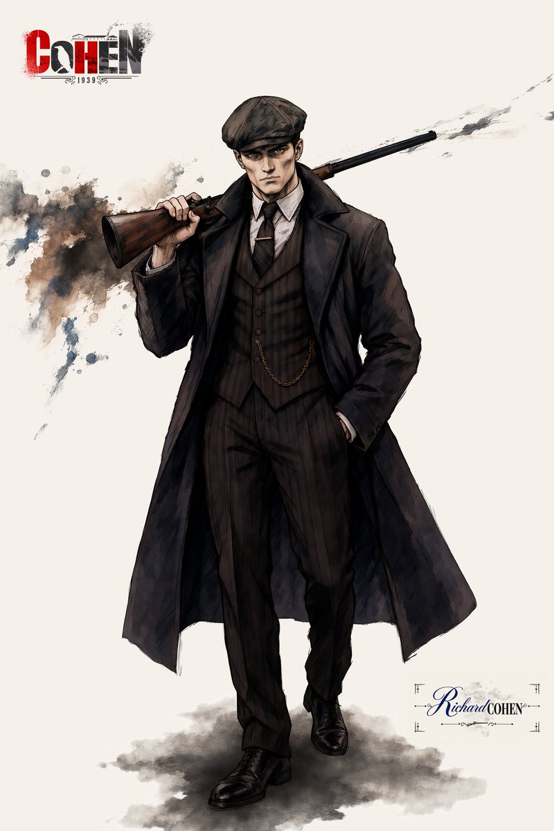AmberDecagon's tweet photo. 4 days until Cohen 1939 launches! 
First, meet our boss.

#indiegamedev #game #Steam #characterdesign https://t.co/GKNYNM2RhL