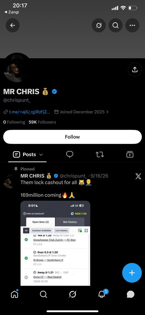 bigsammy041's tweet photo. @Timmyofdelta This one self na thief he block me https://t.co/FlfkInXIDk