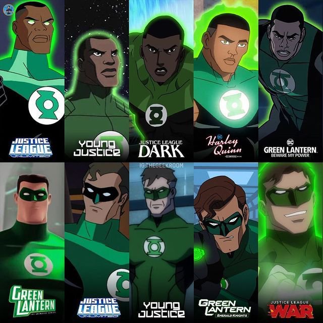GENERALZOD1886's tweet photo. Every single version of Hal and John here is better than Lanterns https://t.co/SdEDhru1SV