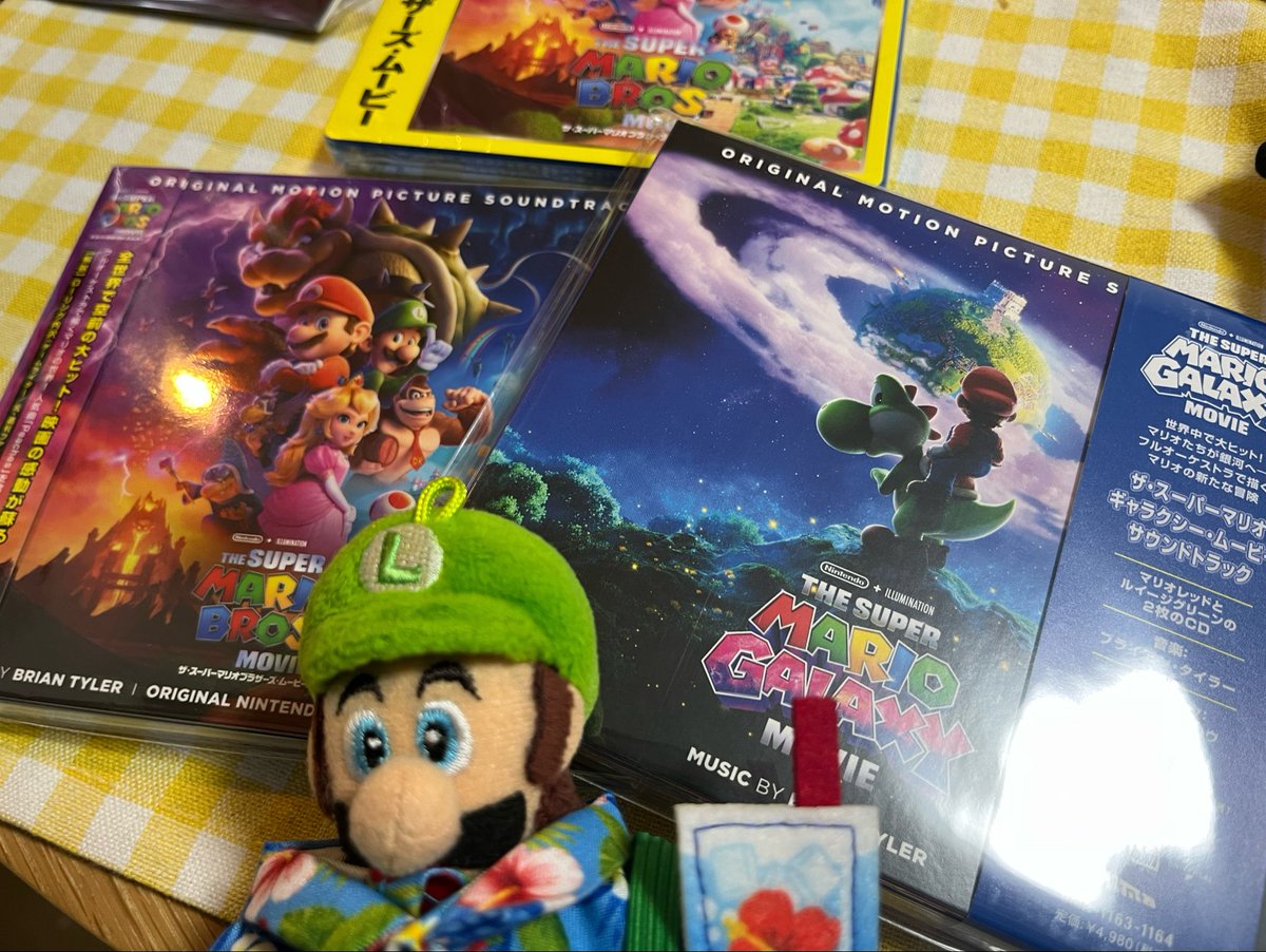 luigi_0929's tweet photo. マリオギャラクシームービー予約ついでサントラ購入した！！
気分あがっちゃいますわ https://t.co/Gqfl5yl8cL