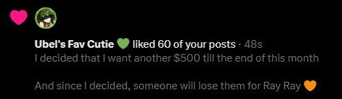 SadisticRay's tweet photo. Great, but how about @paytoray? I think there's some fun stuff for you to goon as well, dumb dumb! https://t.co/iFiRcSpLGa