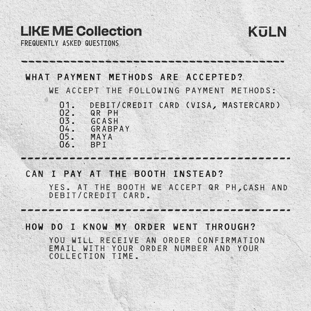 kuln_official's tweet photo. Questions, answered.

Pre-orders open 09.25.26. https://t.co/yrmEH1Bdvz