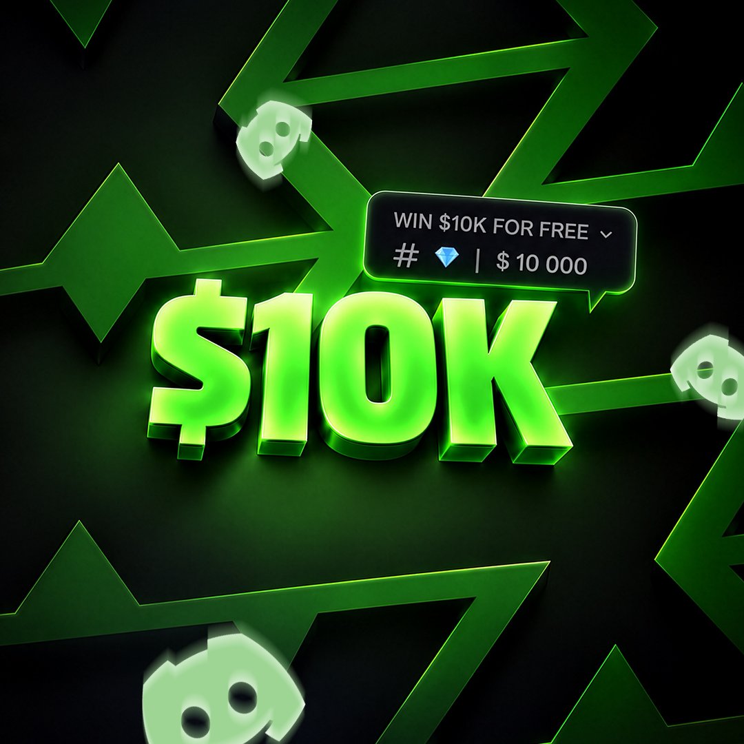 maxxedio's tweet photo. You’ve still got a shot at the $10,000 giveaway

Get into Discord and lock in your entry while you still can

Invite link in the comments https://t.co/QNcqvefCEL