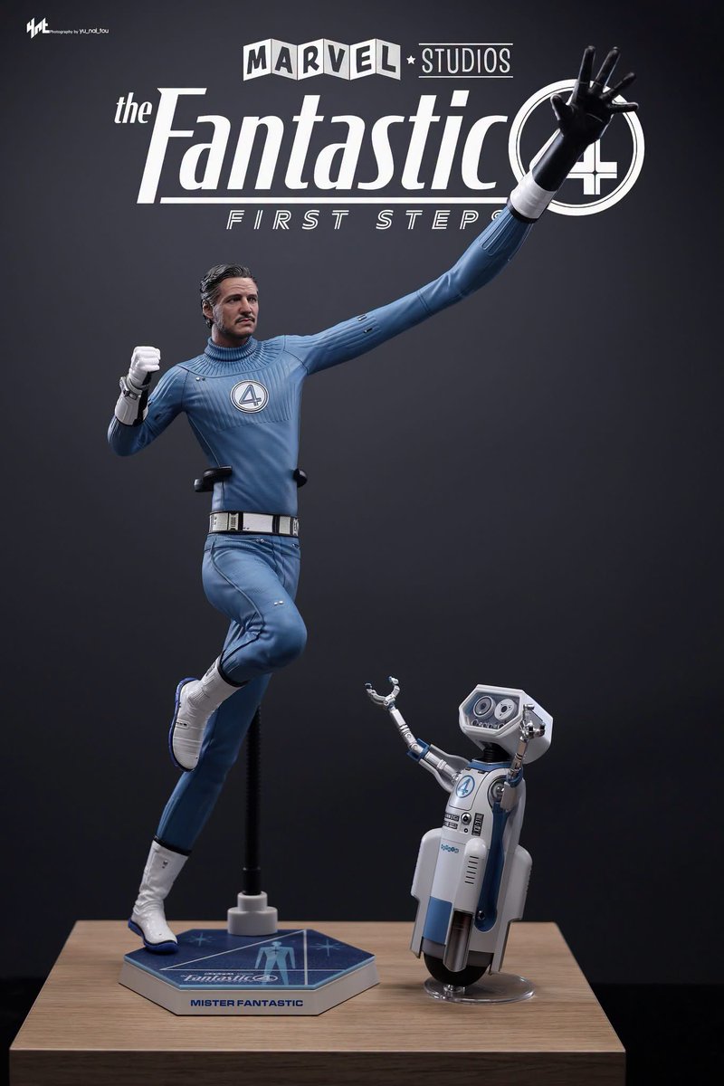 6thscale_KaWu's tweet photo. Official blogger photos of Hot Toys The Fantastic Four: First Steps - Mister Fantastic and H.E.R.B.I.E. Set

Part 3

#MisterFantastic #TheFantasticFourFirstSteps #MarvelStudios #HotToysCollectibles https://t.co/KossGi19lU