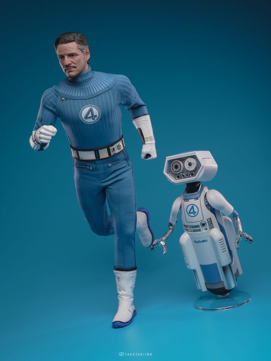 6thscale_KaWu's tweet photo. Official blogger photos of Hot Toys The Fantastic Four: First Steps - Mister Fantastic and H.E.R.B.I.E. Set

Part 3

#MisterFantastic #TheFantasticFourFirstSteps #MarvelStudios #HotToysCollectibles https://t.co/KossGi19lU