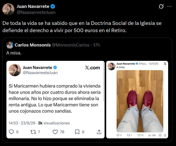 kapyromero's tweet photo. Un día se ponen a gritar "España cristiana y no musulmana" para apalear moros; al día siguiente aplauden que desahucien a una anciana. La Iglesia católica está llena de auténticos sociópatas. https://t.co/fD5Kz2GL26