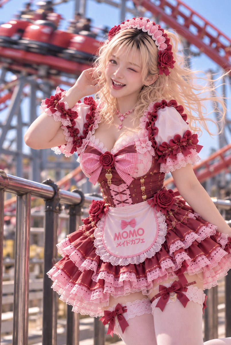 SAI_Kmi's tweet photo. 夜のシフト前に、ちょっとストレス発散したい人〜っ？🎡✨
遊園地においで〜！一緒にいっぱい遊ぼ〜っ💕💖🥰 https://t.co/FfMfATDQVJ