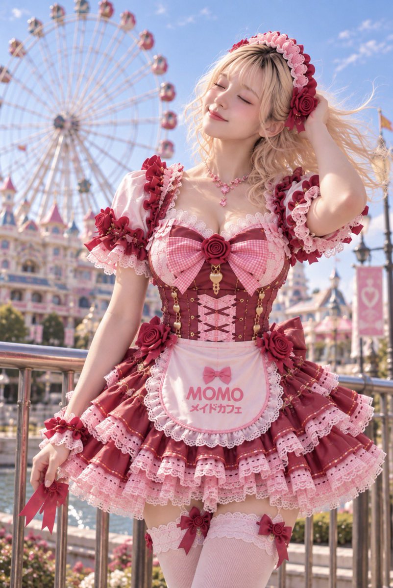 SAI_Kmi's tweet photo. 夜のシフト前に、ちょっとストレス発散したい人〜っ？🎡✨
遊園地においで〜！一緒にいっぱい遊ぼ〜っ💕💖🥰 https://t.co/FfMfATDQVJ