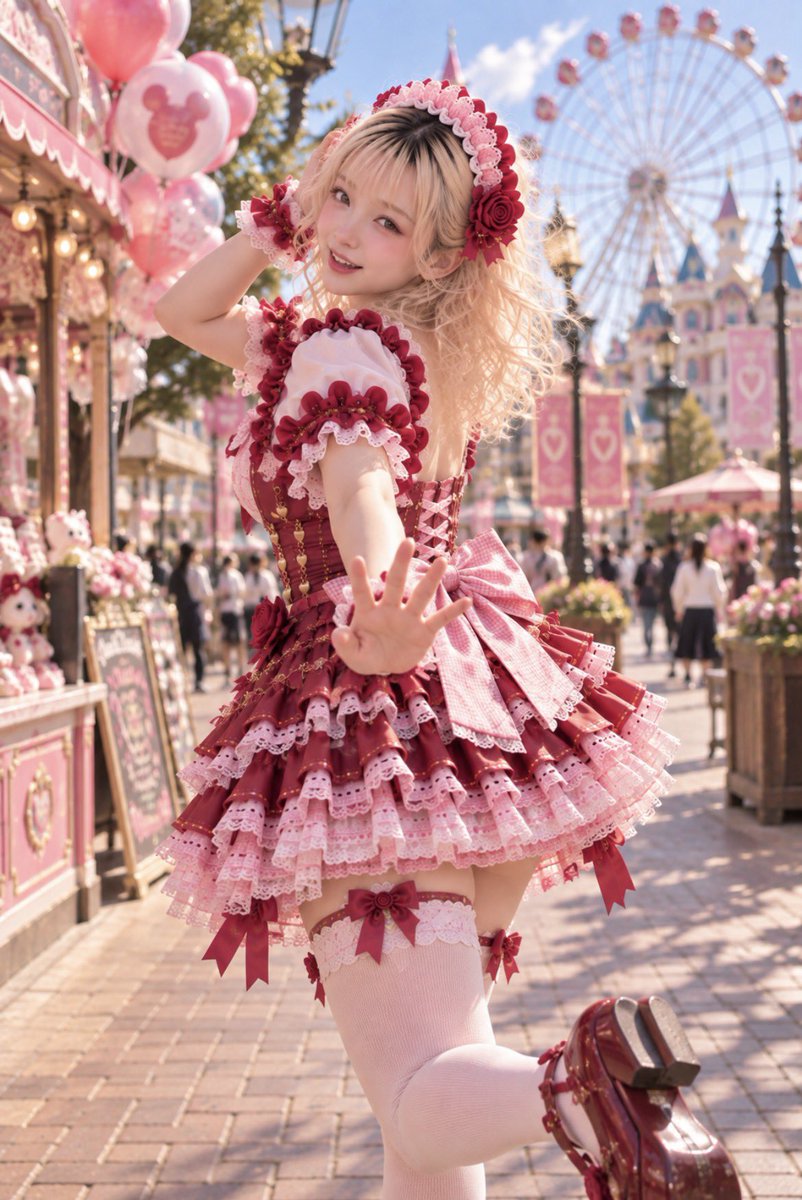 SAI_Kmi's tweet photo. 夜のシフト前に、ちょっとストレス発散したい人〜っ？🎡✨
遊園地においで〜！一緒にいっぱい遊ぼ〜っ💕💖🥰 https://t.co/FfMfATDQVJ