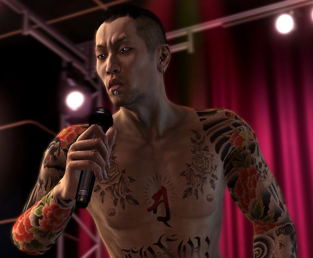 PeachyDash's tweet photo. Locking these three into a room and asking who would win in a fight, Kiryu Saejima or Majima just to see how quickly it devolves into chaos. 

No guns or lighters combined with alcohol allowed. Bare hands only. https://t.co/JCNRNtE09k