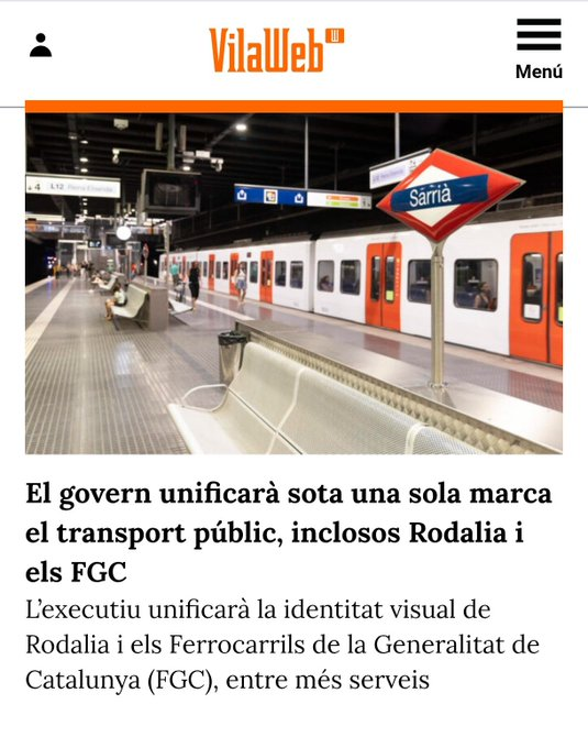 joan200011's tweet photo. A prendre pel cul la marca @FGC . L'urpa de l'esquerra deixarà una ferida difícil de sanar !!! https://t.co/uEeHjNnAnE