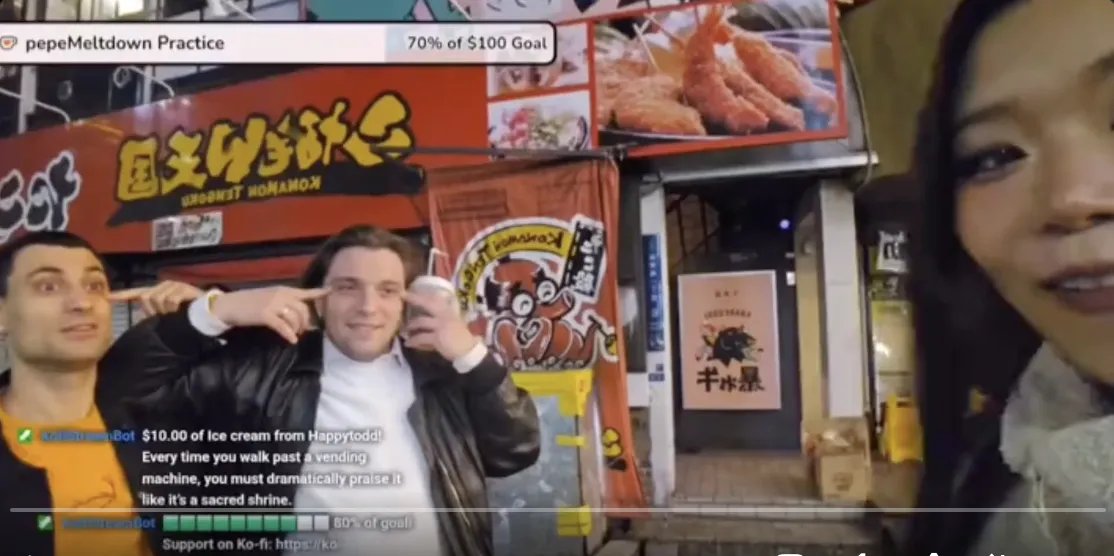 hanzaicc's tweet photo. In Osaka, a woman was subjected to discriminatory gestures by a group of Italians while livestreaming https://t.co/ytc4cMQAsy https://t.co/QlmiHQqX0Z