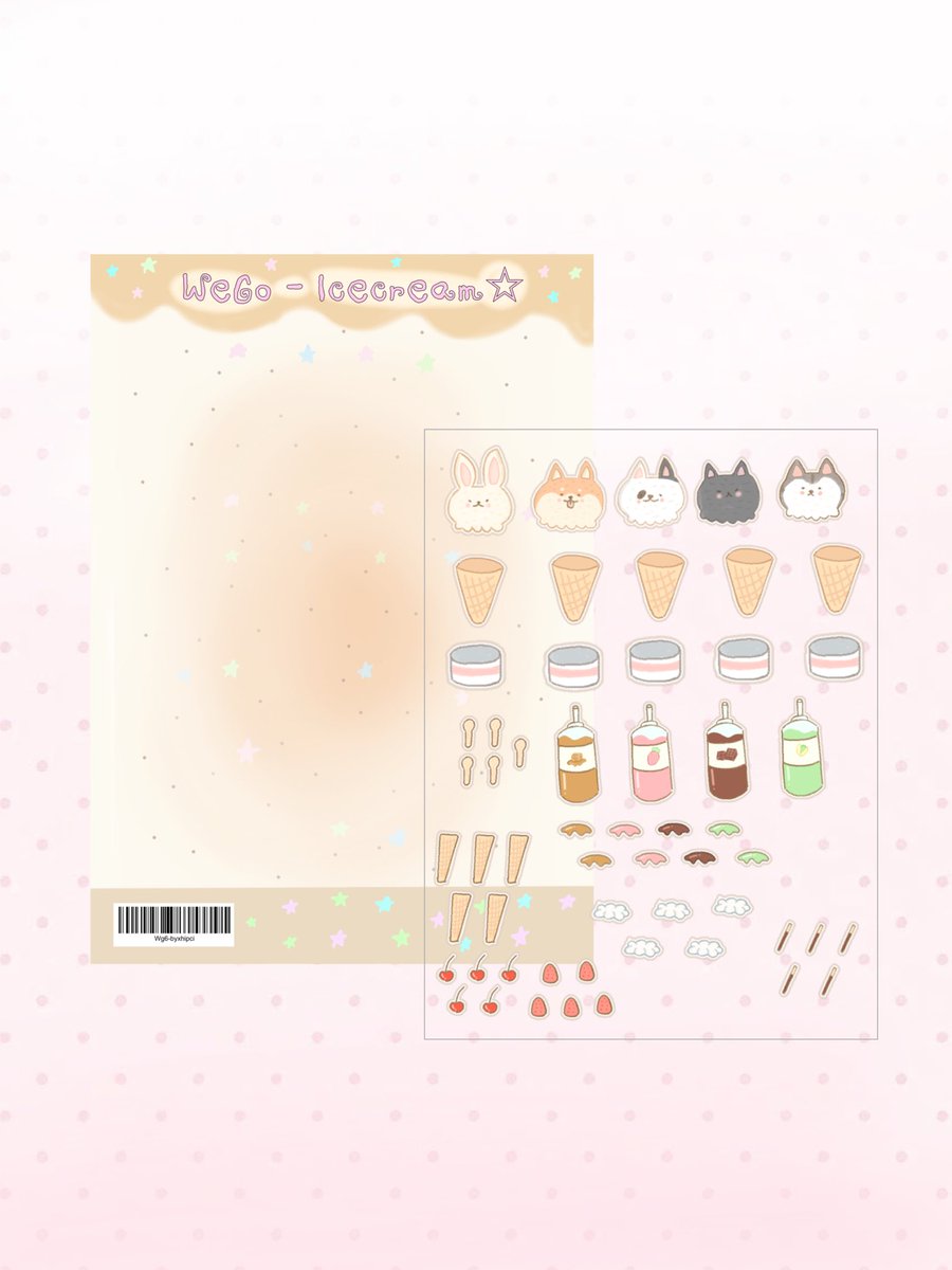 xhipci's tweet photo. wiigo-icecream sticker 𐔌՞ ܸ.ˬ.ܸ՞𐦯 ⋆˚꩜｡ּ.ᐟ  more updates once they’re printed😚 https://t.co/mU4d5lpl7a