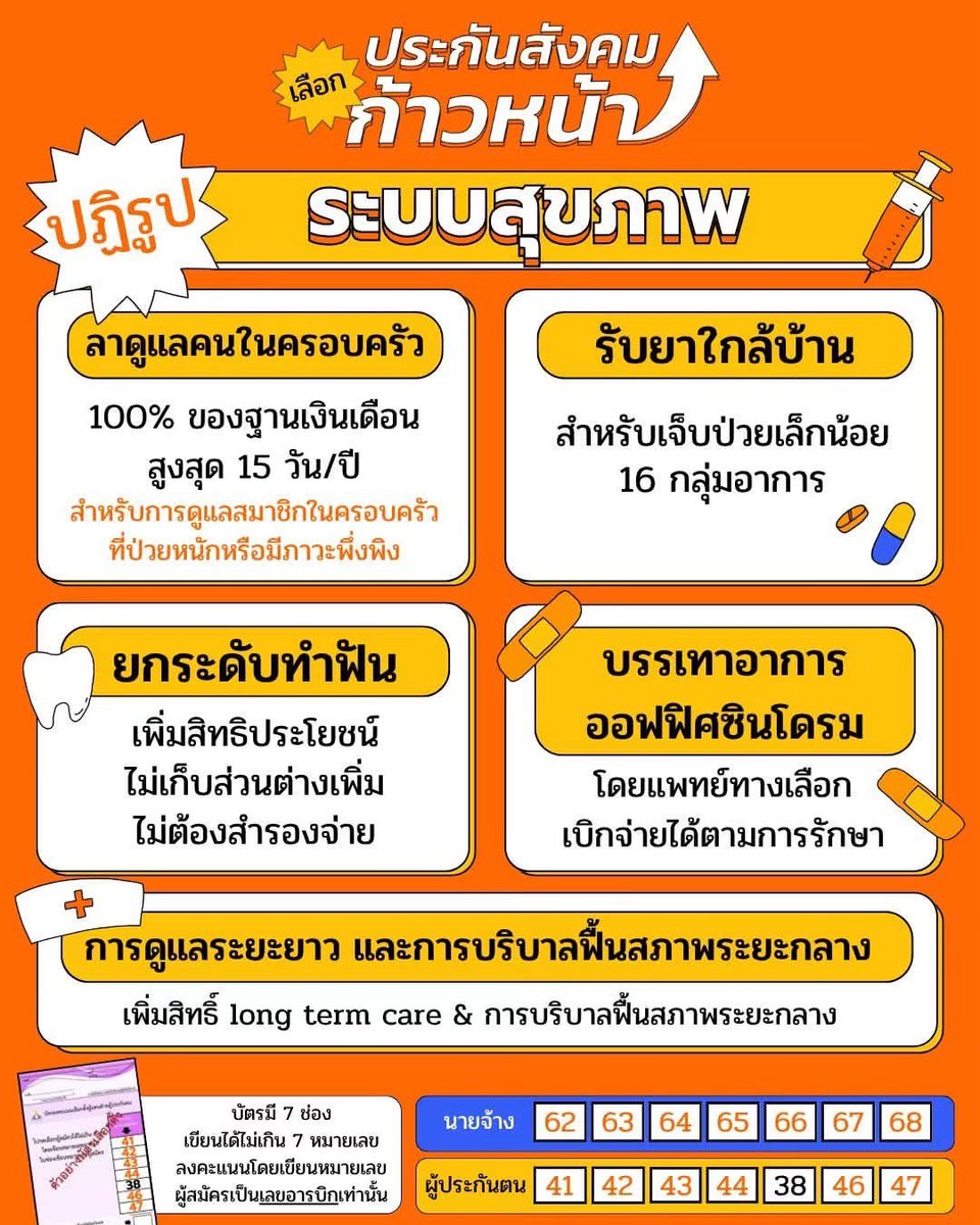 IngridFromSpace's tweet photo. สาดไปสมาชิกกก

นโยบายบางส่วนจากประกันสังคมก้าวหน้า

#เลือกตั้งประกันสังคม https://t.co/YYKorNopnd