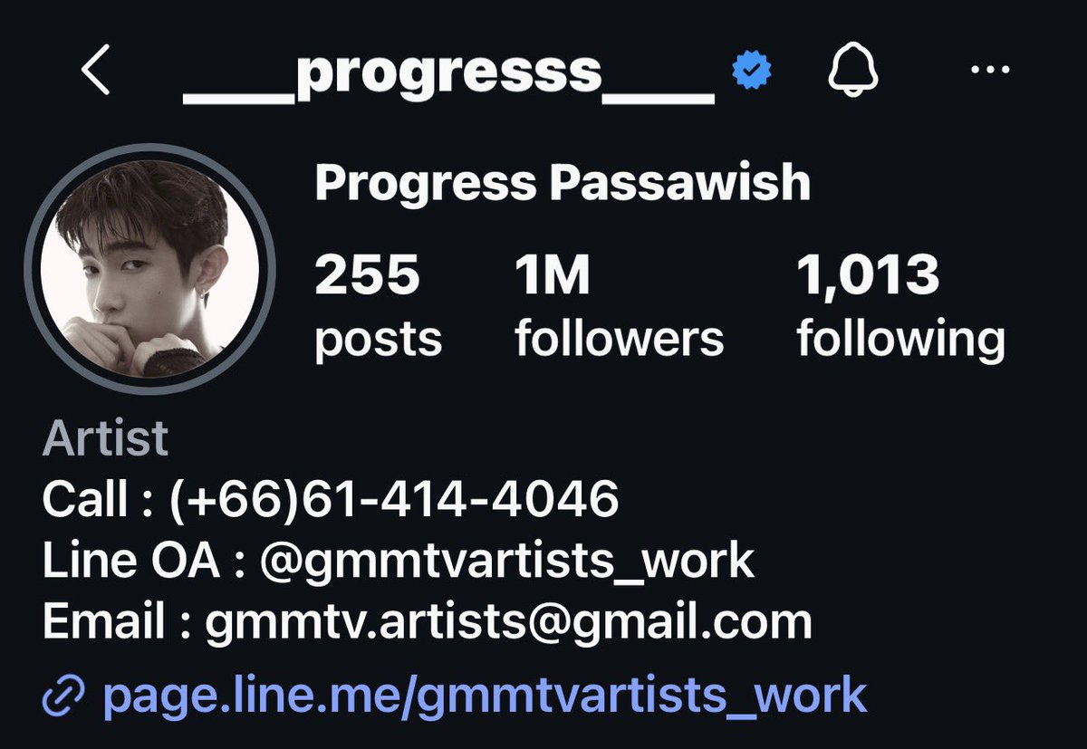 prin_ce58's tweet photo. Congratulation 1M💚My Son
#ProgressPassawish
#PSPW #ด้อมภภ 
@___progresss___ https://t.co/VVehAukzWs
