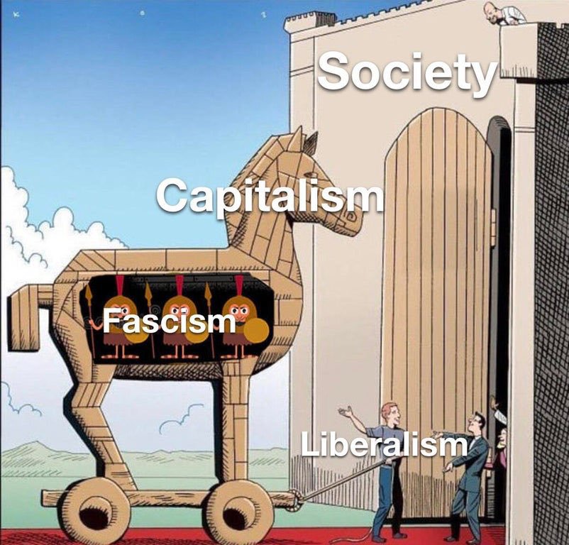 louTW6's tweet photo. Gotta love the liberals opening the door and pulling it in. https://t.co/GDRgVqG9mb