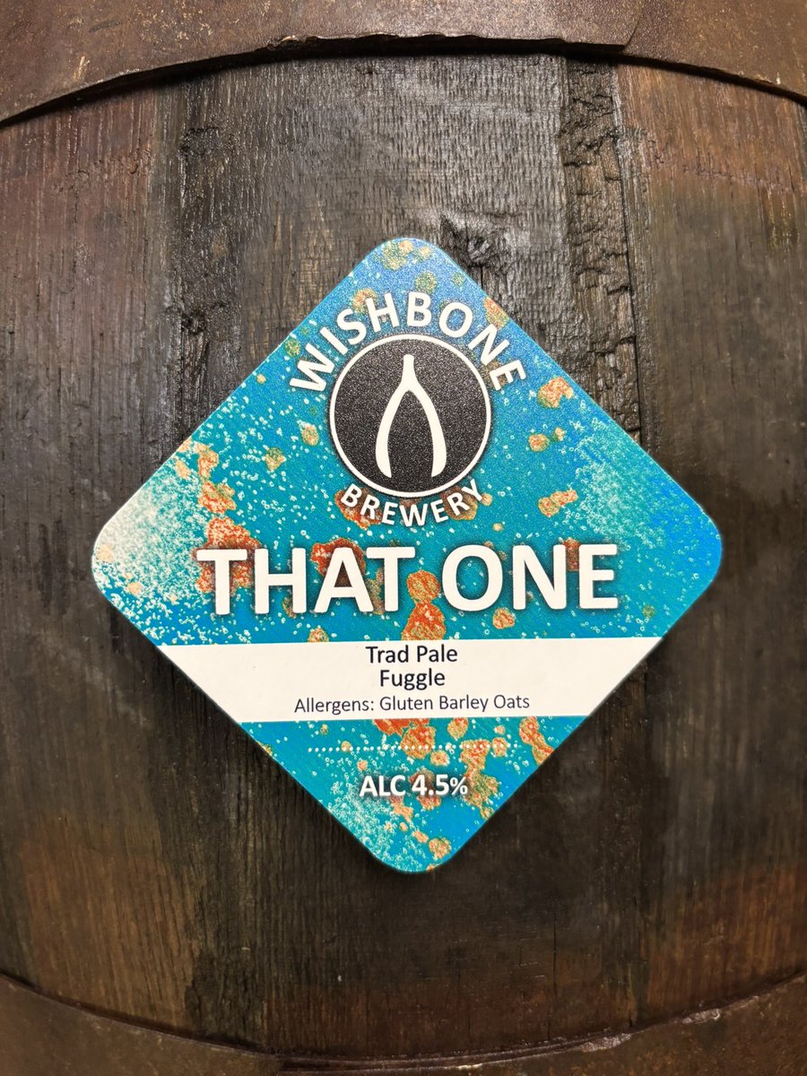 WishboneBrewery's tweet photo. That One 4.5% Traditional Pale. Maris Otter Malt, Fuggle Hops and a chewy British Ale Yeast, the yeast character shines through with the malt, the Fuggle hops add balance and spice. Available to order now. https://t.co/WdHf4wmgKq