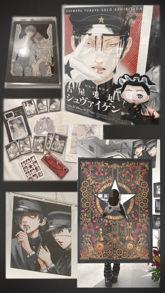 yumemiru511's tweet photo. 少し前ですが、古屋兎丸展に行ってきました！
いつもの漫画とは違う大きいサイズで見るフルカラーの原画がすごい綺麗だった...

先生にはタイミングが悪く会えなかったのですが、まさか直筆サイン入りトレカが当たるとは...一生大切にします！

この後も沢山ライチ☆光クラブを応援できたら良いな♩ https://t.co/OS116aZZ4I