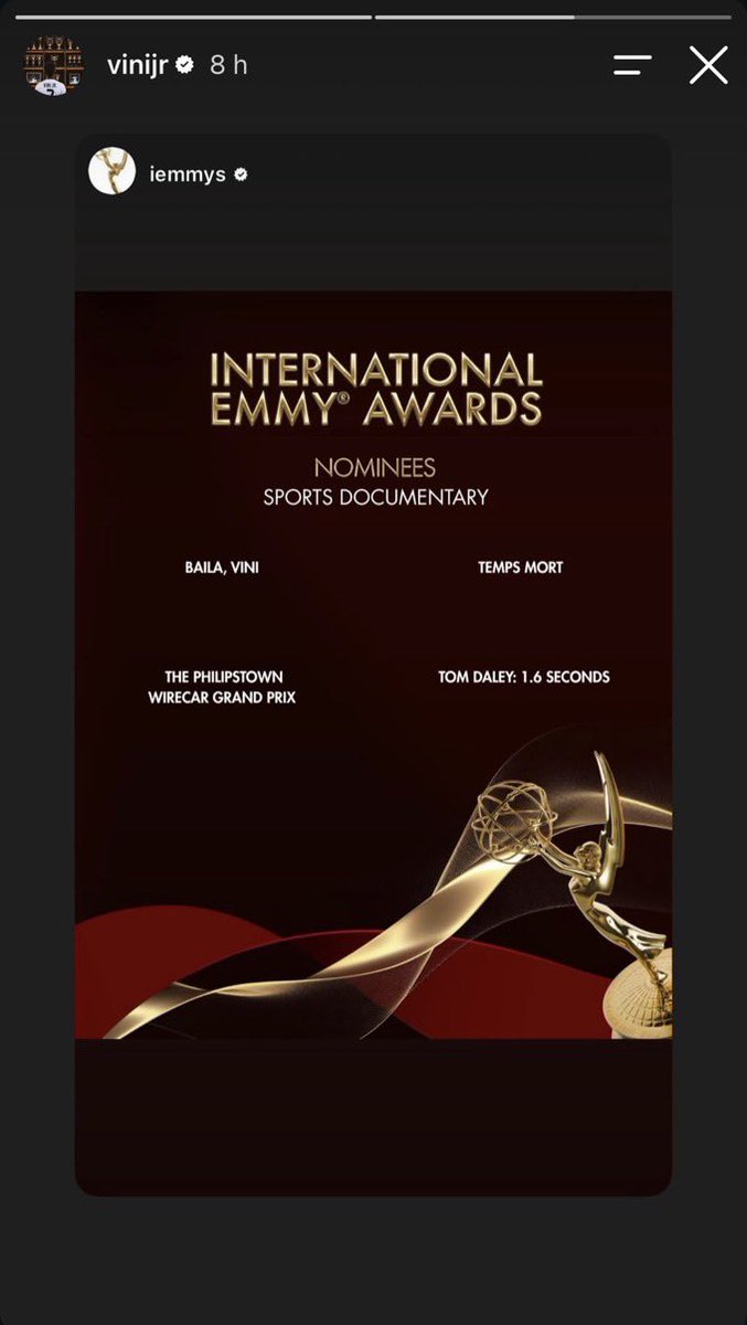 DanikRM_'s tweet photo. Uno pidiendo el Balón de Oro desde la bañera y otro reposteando que su documental está nominado a los Emmy.

De todo menos fútbol. 😂 https://t.co/UheWmofJcf