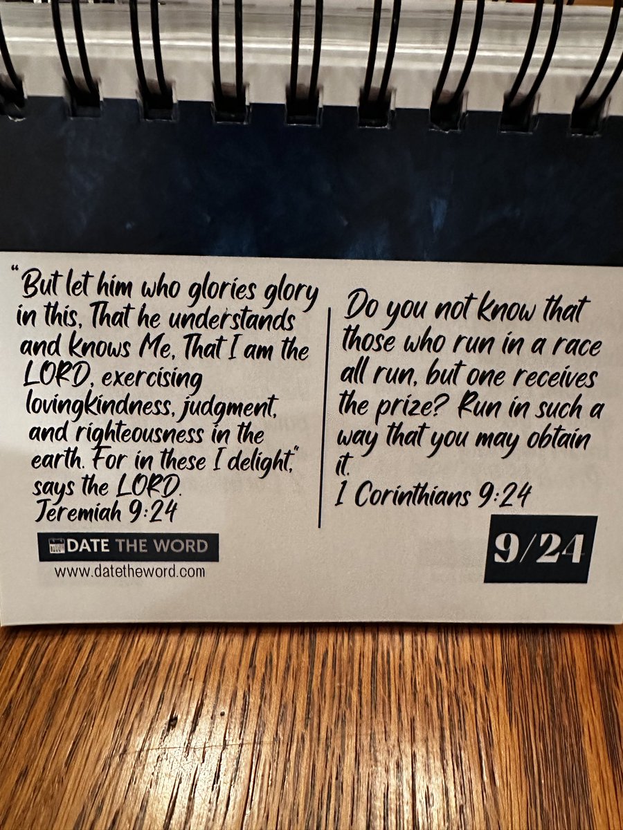 DwayneCarson's tweet photo. Bible @ Breakfast Bible @ Bed for September 24 (9/24)
#Datetheword https://t.co/k58VCLnr7S