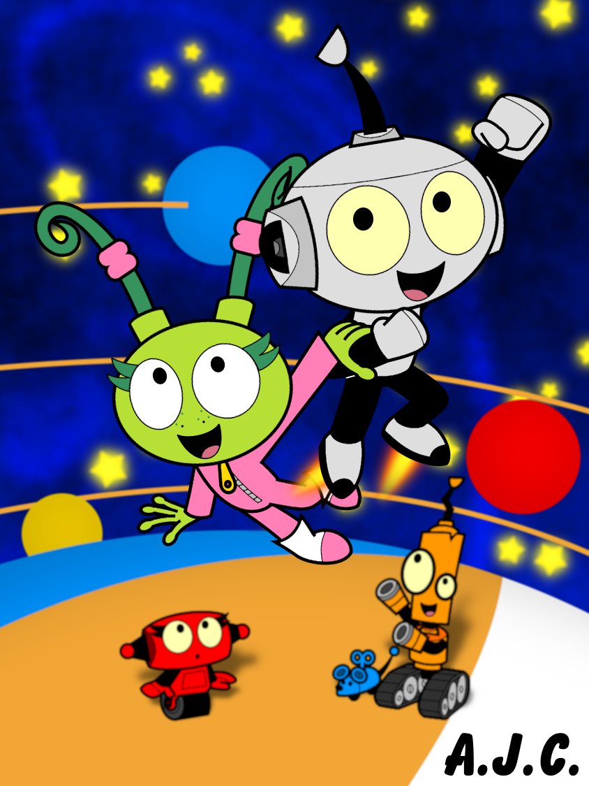 25_aldrine's tweet photo. To the Robot Galaxy and beyond!
#RobTheRobot #Rob #Ema #TK #Orbit #Squeak #AmberwoodEntertainment #OneAnimation #TVOKids

@tvo @MoonbugKids https://t.co/ebEi1Ko68w