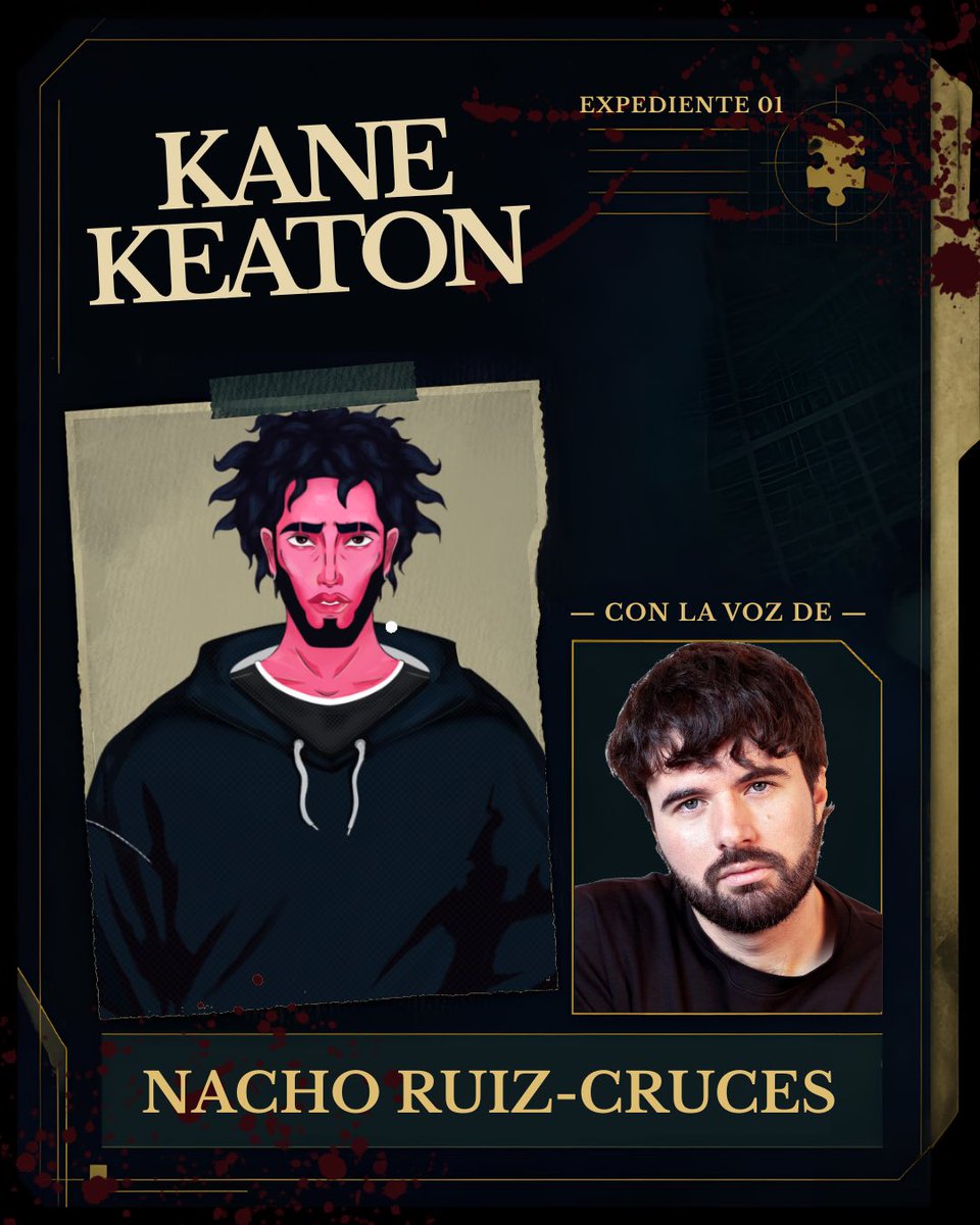 ParanoidDlusion's tweet photo. 🎙️ VOZ EN ESPAÑOL: Nacho Ruiz-Cruces 🇪🇸✨

¡Contamos con Nacho Ruiz-Cruces como la voz de Kane! 🎬

Voz de Laios en Tragones y Mazmorras (Netflix) y roles en Dragon Ball o Hell's Paradise. ¡Menudo nivelazo! 🔥🎮

#TheNextStop #indiegame #doblaje #gamedev #indiedev #netflix https://t.co/1dPJgb1UVg