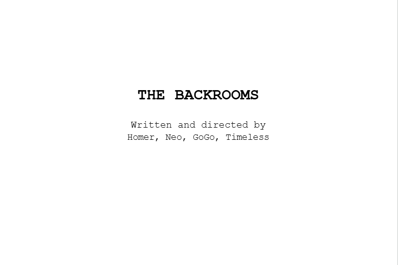 2existis2live's tweet photo. script is almost done... stay tuned 👀 #backrooms
#VRChat #movie #VRChatMovie https://t.co/OcpC4zHNmo