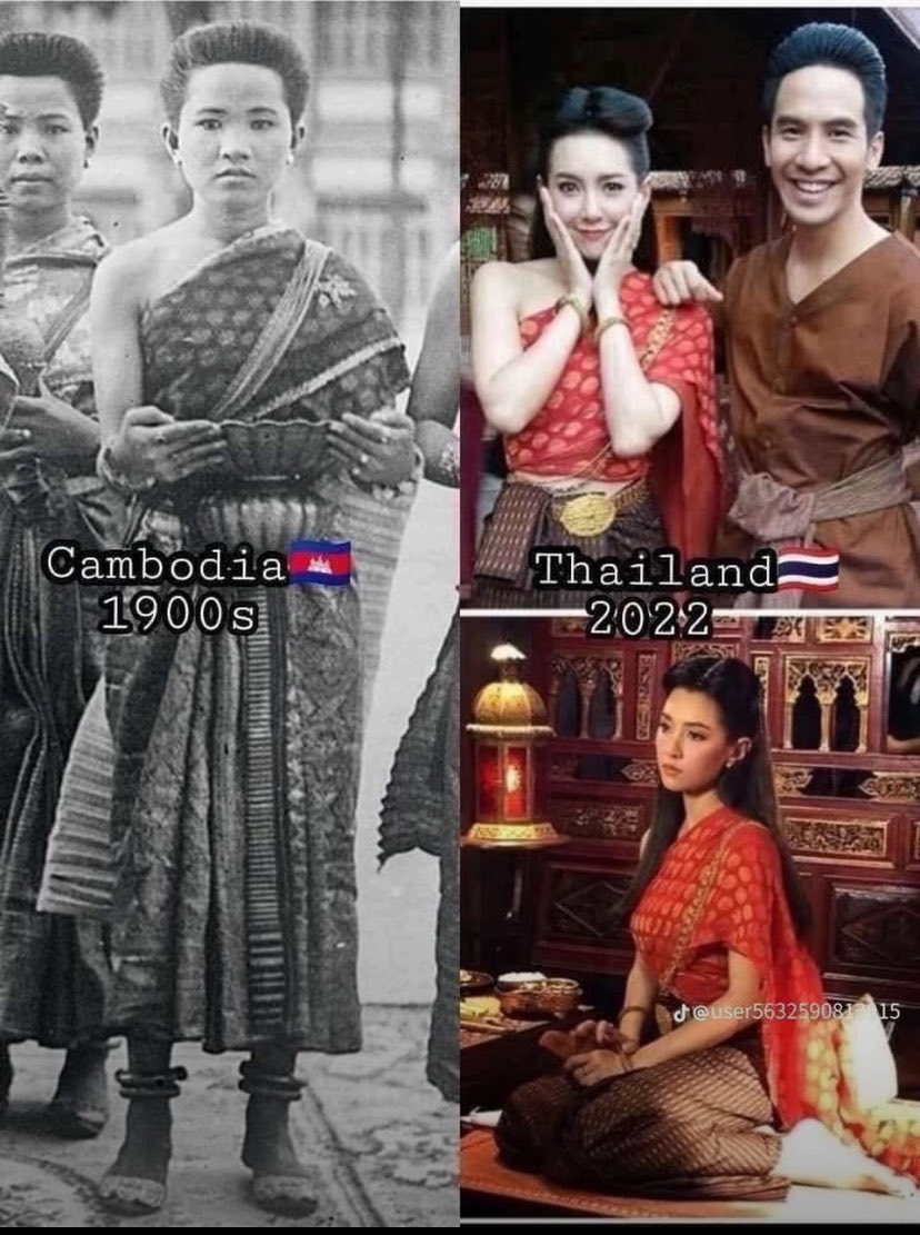 Janncza's tweet photo. ឆ្លងភពទៅសម័យលោកយាយសុកព្រោះខ្មែរជាម្ចាស់នៃវប្បធម៌និងអរិយធម៌ដ៏រុងរឿងមួយនេះដូច្នេះយើងមិនខ្លាចនឹងបង្ហាញទេចោរជិតខាងខ្លះចូលចិត្តឈ្លានពានដណ្ដេីម🇰🇭🤭 https://t.co/Y9TKtevLI9