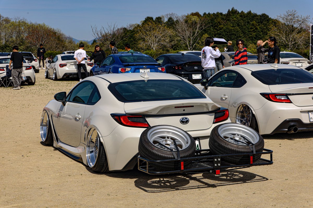 taro_zn8's tweet photo. 今回は@SRFactory86 のブースカーとして参加👏

入場誘導もしているので皆さん“大人しく静かに誘導員に従って”お越しください！
楽しみましょう☺️

ヒッチカーゴに何か載せて行くので見たってください〜 https://t.co/dVD6gG4fyR