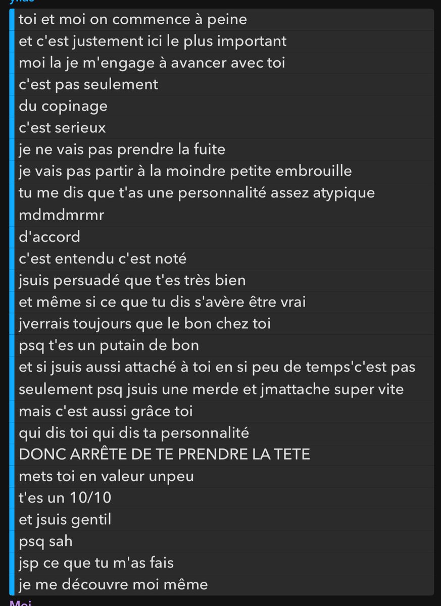 mp2hbynova's tweet photo. on me demande pq je hais les hommes (en plus de tt les raisons évidente) jsp si vs êtes déjà tombé sur un vrai beau parleur je vs recommande pas l’expérience, srt quand il savent qu’il vont jamais vs voir vs êtes juste un passe temps https://t.co/2C2MyovpD9