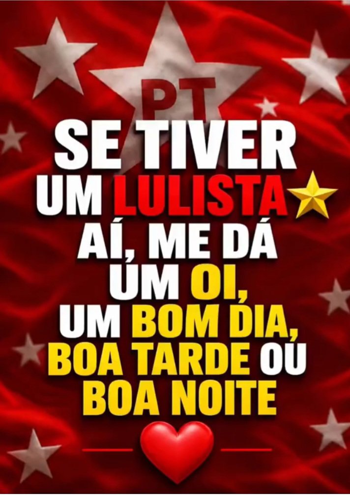 Rogeriononatosa's tweet photo. 🚩🚩BOM DIA, PETISTAS, LULISTAS É ESQUERDISTAS!

BORA LULA https://t.co/xGrnW75MjL