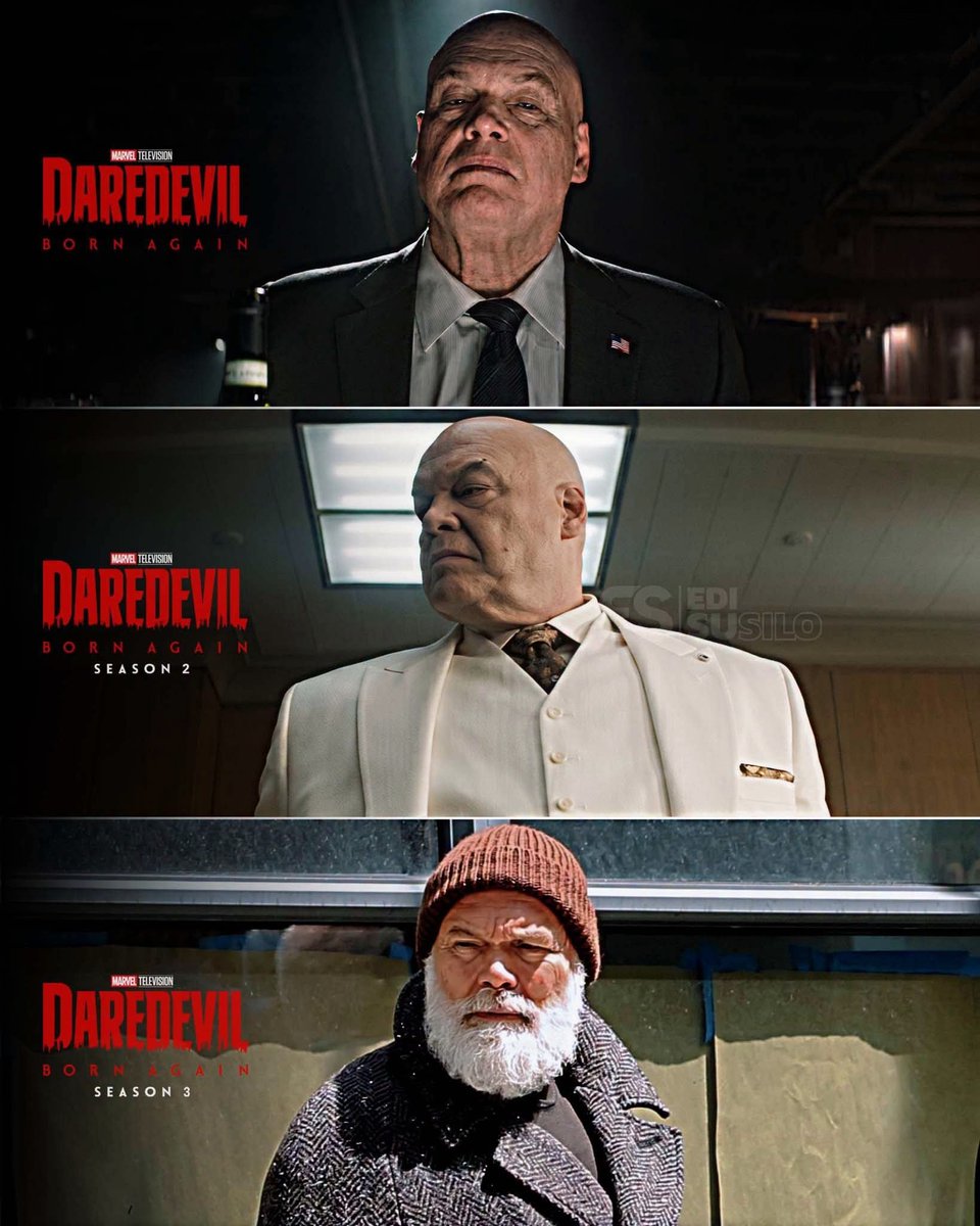 moviestrackon's tweet photo. From Season 1 To The Final Chapter. 👑
Vincent D’Onofrio is preparing to say goodbye to ‘DAREDEVIL: BORN AGAIN’, but his words make one thing clear: his connection to Wilson Fisk goes far beyond another Marvel role.
Follow comments 🎁
#DaredevilBornAgain #WilsonFisk #Kingpin https://t.co/xIbEbUw1Zh
