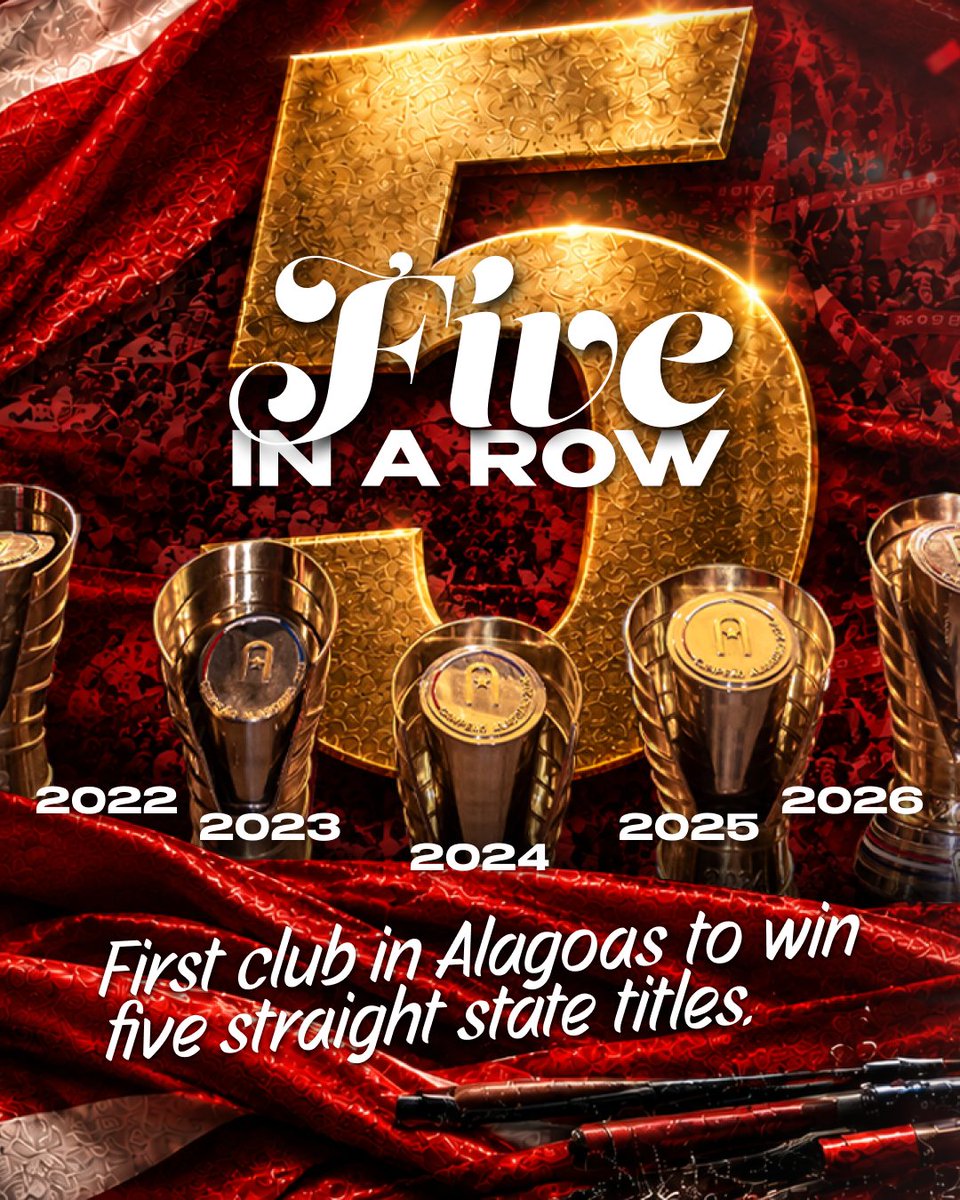 bcs_arena's tweet photo. Born on the water, built to rule the pitch. The kind of club you'll definitely want to back on Arena 🔥

Five straight state titles (2022–2026) & historic pentacampeonato.

Swipe through the photo carousel & read the full club story below 👇
                                     
Back in 1912 in Maceió, Clube de Regatas Brasil was founded for rowing, not football. The ocean, oars, and regattas were their world.

Football came later, but that relentless open-water grit became the club's eternal DNA.

A century later, CRB made football history in Alagoas.
The red-and-white Galo da Pajuçara captured five consecutive state championships (2022–2026), becoming the first club ever to secure a historic pentacampeonato.

Now, @CRBoficial is officially live on Arena!

Join the platform, select CRB as your favorite club, and help the Galo rise in the global rankings:
🔗 https://t.co/AaVFLJDIRY

#Arena #CRB #ClubeDeRegatasBrasil #MaiorDeAlagoas #ArenaClubs